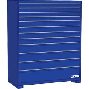 Modular Drawer Cabinet - 60", 48", 24", 12, Blue, Steel, 440 lbs., 312