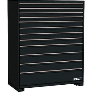 Modular Drawer Cabinet - 60", 48", 24", 12, Black, Steel, 440 lbs., 312