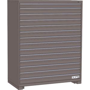 Modular Drawer Cabinet - 60", 48", 24", 14, Grey, Steel, 440 lbs., 448