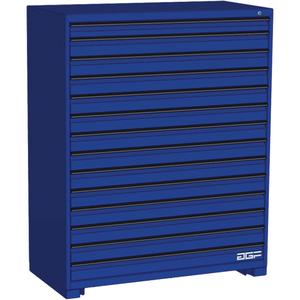 Modular Drawer Cabinet - 60", 48", 24", 14, Blue, Steel, 440 lbs., 448