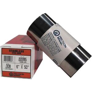 Shim Stock Rolls & Sheets - 0.0005", Stainless Steel, RB90-100, 1, ± 10%"