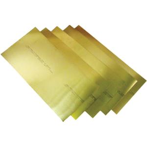 Shim Stock Rolls & Sheets - Brass Sheet Assortment, RB90-100