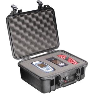 Protector Equipment Case - Hard Case, 1400 Case, Black, Fold-down, 13 3/8 x 11 5/8 x 6