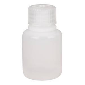 Narrow-Mouth Bottles - 1 oz., Plastic, Round