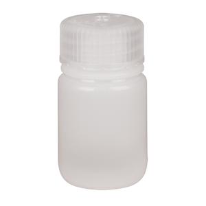 Wide-Mouth Bottles - 1 oz., Plastic, Round, Trigger Not Included