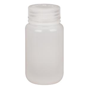Wide-Mouth Bottles - 4 oz., Plastic, Round, Trigger Not Included