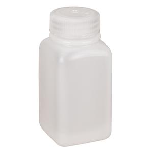 Easy-Grip Space-Saver Bottles - 6 oz., Plastic, Square, Trigger Not Included