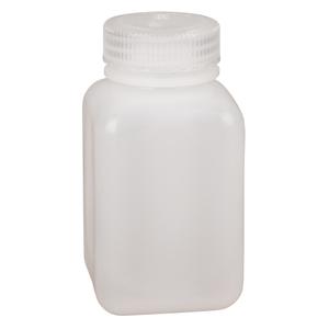 Easy-Grip Space-Saver Bottles - 8 oz., Plastic, Square, Trigger Not Included