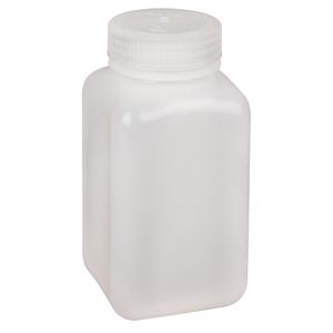 Easy-Grip Space-Saver Bottles - 16 oz., Plastic, Square, Trigger Not Included