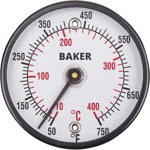 Surface Thermometers - Contact, Analogue, 50-750°F (10-400°C), 10 °F/5 °C