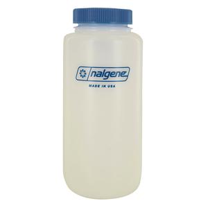 Wide-Mouth Bottles - 32 oz., Plastic, Round, Trigger Not Included