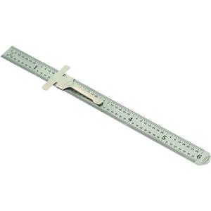 Pocket Rule - 6", 1/2", 1/64" (1 mm), Steel