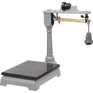 Mechanical Platform Beam Scales - 200 lbs. / 100 kg, 10 lbs. x 1 oz/5 kg x 50 g, 12" x 16", Not Legal for Trade
