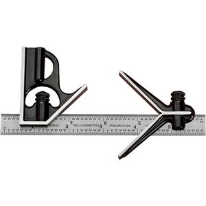 Junior Combination Squares - 6", Steel, Plain, 50231