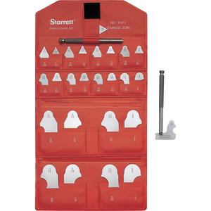 Individual Radius Gauge - 0.01", NOS. PT22958 TO PT22983 - DECIMAL - INCH, 63434