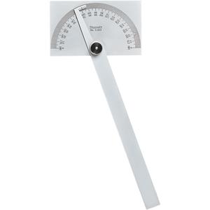 Steel Protractors - 0-180°, 6", 50672, 0-180°, Rectangular Head
