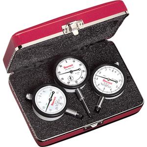 Dial Indicator Sets - No. 253 Series - 0" - 0.125"/0" - 1"/0" - 0.025", Inches, 51218