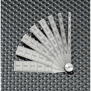 Taper Gauges - 0.5" - 1", GRADUATION .001", 51291, 2 3/4", 10