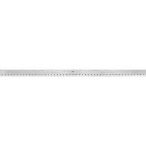 387 Series Steel Straight Edge with Bevel & Graduated Edge - 48", 2-13/32", 7/32", '+/- 0.0002" per foot, Regular Steel, 1/32"