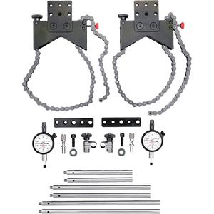 Shaft Alignment Clamp - Black Anodized Aluminum, 3/8"