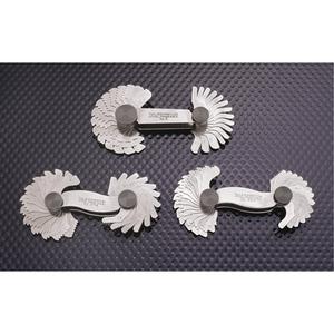 Screw Pitch Gauges - V, Unified, American National - 60° Threads - 50035, 30, 4-42