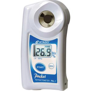 Hand-Held Pocket Refractometer - Digital, Brix, IP65, 0 - 53%, 0.1%, ±0.2%