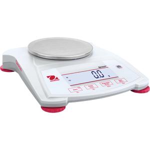 Scout SPX Portable Electronic Balance - 420 g, 0.1 g, 8-45/64" L x 8" W, Not Legal for Trade, 4.7" diameter, Span calibration mass included
