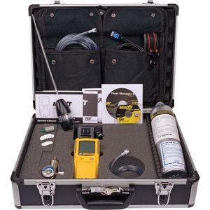 BW™ XT II Multi-Gas Detectors - Standard Confined Space Kit - 11 lbs., O2/H2S/CO/LEL, GasAlertMax XT, 4