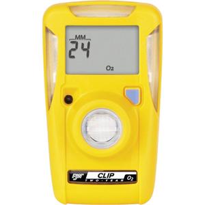 BW™ Clip Gas Detector - Single, O2, 19.5%-23.5%