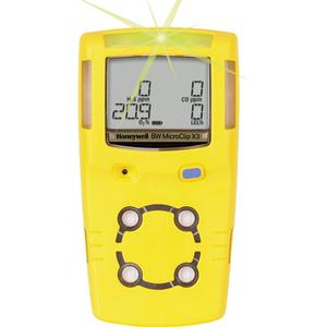 BW™ MicroClip X3 Multi-Gas Detector - 3, LEL - H2S - O2, 3, Yes, Yes, Yes