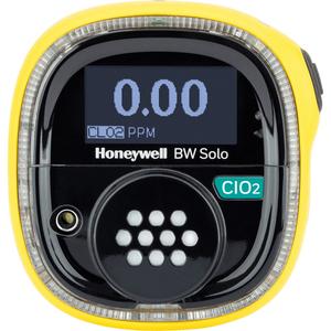 BW™ Wireless Solo Gas Detector - Single, CIO2, Yellow, 0 ppm to 1 ppm