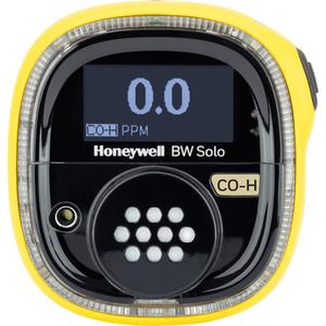 BW™ Wireless Solo Gas Detector - Single, CO, Yellow, 0 ppm to 2000 ppm