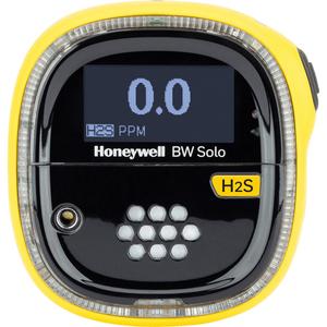 BW™ Wireless Solo Gas Detector - Single, H2S, Yellow, 0 ppm to 200 ppm