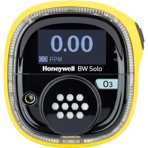 BW™ Wireless Solo Gas Detector - Single, O3, Yellow, 0 ppm to 1 ppm