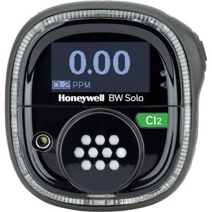 BW™ Wireless Solo Gas Detector - Single, CI2, Black, 0 ppm to 50 ppm