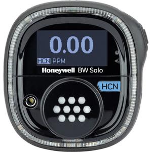 BW™ Wireless Solo Gas Detector - Single, HCN, Black, 0 ppm to 100 ppm