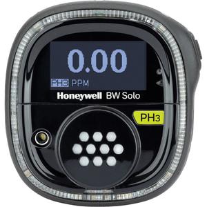 BW™ Wireless Solo Gas Detector - Single, PH3, Black, 0 ppm to 5 ppm