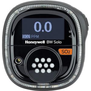 BW™ Wireless Solo Gas Detector - Single, SO2, Black, 0 ppm to 100 ppm