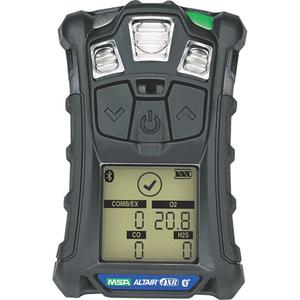 Altair® 4XR Multigas Detector with Global Charger - 4, LEL - CO - H2S -O2, Charcoal Grey, IP68, 4 Years, '-40°F - 140°F (-40°C - 60°C)