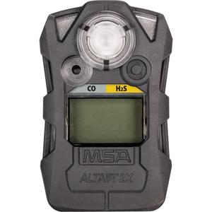Altair® 2XT Gas Detector - 2, H2S - CO, 25, 100, 10, 15, Charcoal Grey, IP67