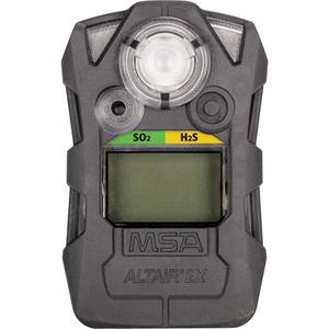 Altair® 2XT Gas Detector - 2, SO2 - H2S, 2, 5, 10, 15, Charcoal Grey, IP67