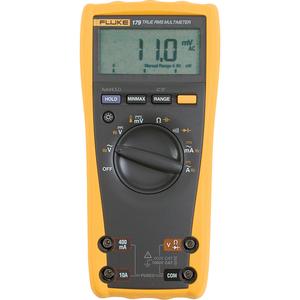 179 True-RMS Digital Multimeter - AC/DC, AC/DC, 0.01 mA-10.00 A, 0.01 mA-10.00 A, 0.1 mV-1000 V, 0.1 mV-1000 V