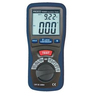Multi-Function Insulation Tester with ISO Certificate - Digital, 250V, 500V, 1000V, DC ±(0.8% rdg. + 3 dgt.), AC ±(1.2% rdg. + 10 dgt.), 200 ', 2000 ', ±(1.0% rdg. + 2 dgt.)