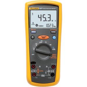 1577 Insulation Multimeter - 1000 V, 1000 V, 400 mA, 400 mA, 500 V, 1000 V, 0.1 MΩ - 600 MΩ, 0.1 Ω - 50 MΩ, '-20 - 55°C