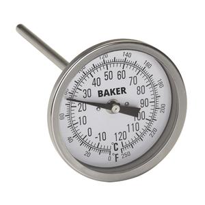 Bi-Metal Thermometers - Contact, Analogue, 0-250°F (-20-120°C)