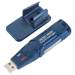 Temperature/Humidity Data Logger with ISO Certificate - '-35°C to 80°C (-31°F to 176°F), '-40 to 70°C (-40 to 158°F), 0.1°C/°F, ± 0.5°C (± 0.9°F) at -4 to 122°F (-20 to 50°C); ± 1.0°F (± 1.8°F) at all other ranges