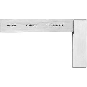 3020 Series Toolmakers' Grade Square - 2-31/32", Stainless Steel, Plain