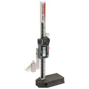 Electronic Height Gage - 0-6", LCD, 8 mm, Stainless Steel, CR2032