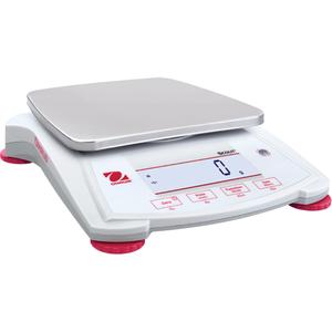 Scout SPX Portable Electronic Balance - 8200 g, 1 g, 6.0" W x 6.3" D x 2.2" H, Not Legal for Trade, 2 Years