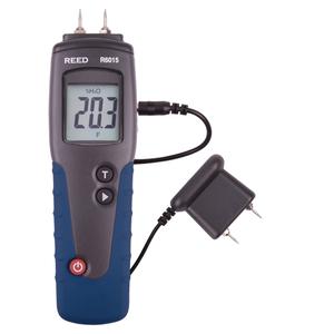 Wood Moisture Meter - 32°- 104°F (0°- 40°C), 6 - 99.9%